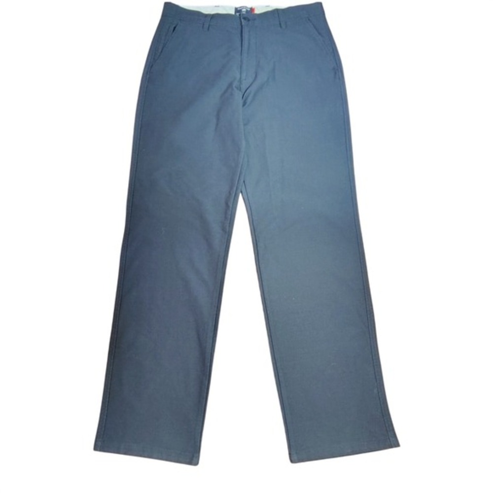 Dockers Straight Fit‎ Men's Black Cotton Blend Casual Dress Pants Size 32x31